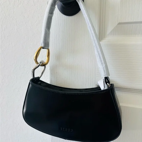 STAUD Ollie NEW Leather Shoulder Bag - Picture 4 of 8